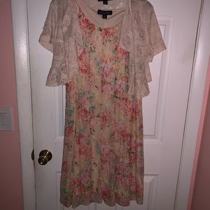 Perceptions Sleeveless Jacket Dress